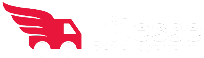 Vitesse Demenagement logo rouge blanc